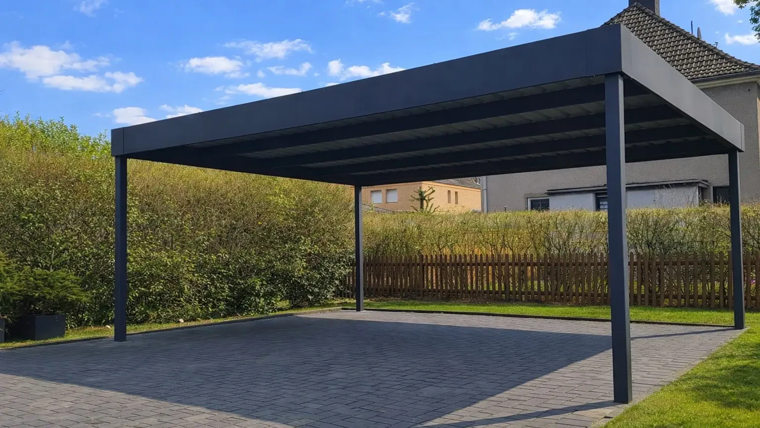 Doppelcarport - Carportmaster Projekt 22-P-3345 - 45883 Gelsenkirchen - Carportbild 01