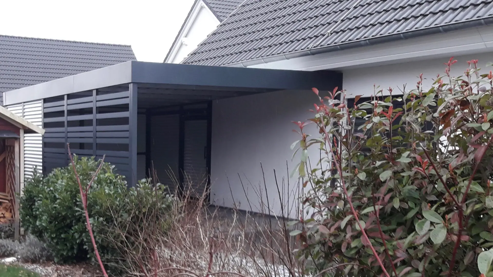 Carport Einzelcarport - Carportmaster Projekt 18-P-1692 - 58730 Fröndenberg - Carportbild 01