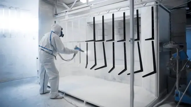 Carportfarbe - Pulverbeschichtung Technik