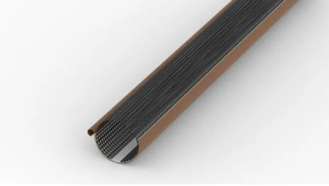 Carportdach-Entwässerung - Regenrinnenschutz Laubfänger