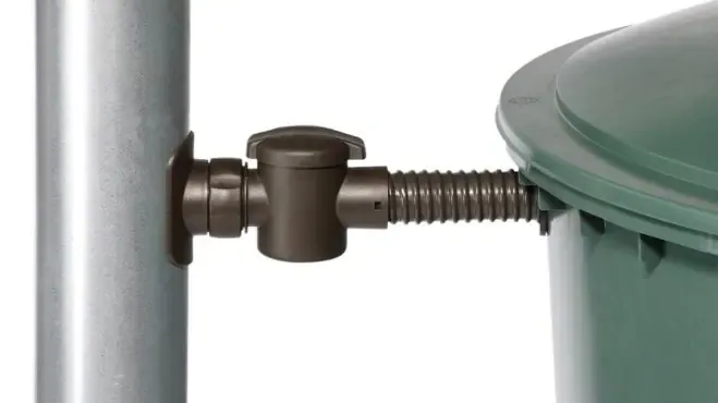 Carportdach-Entwässerung - Wasserdieb