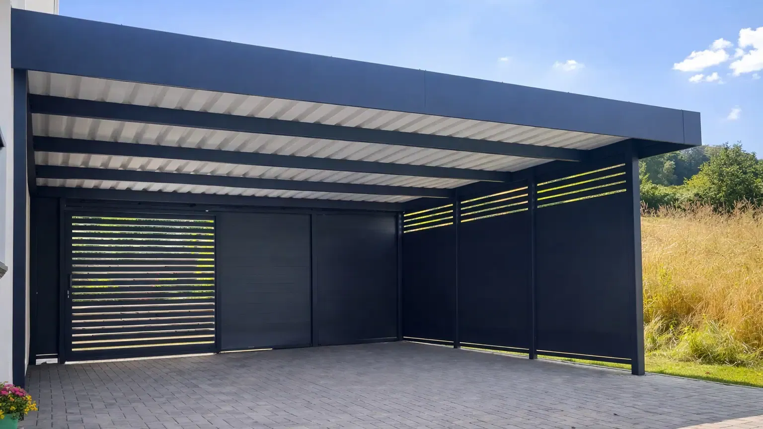 Doppelcarport - Carportmaster Projekt 22-P-3324 - 45527 Hattingen