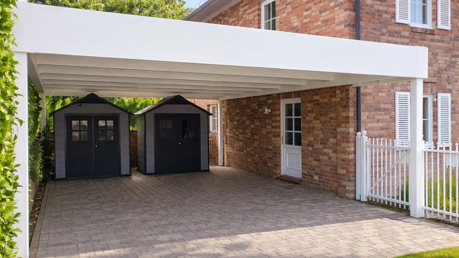 Doppelcarport - Carportmaster Projekt 23-P-1093 - 58332 Schwelm