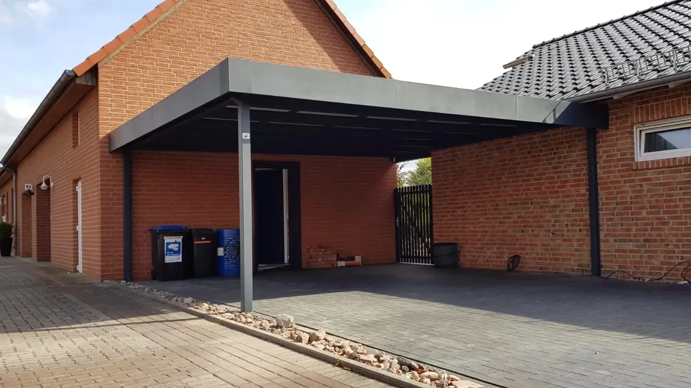 Doppelcarport - Carportmaster Projekt 19-F-2543 - 31515 Wunstorf - Carportbild 01